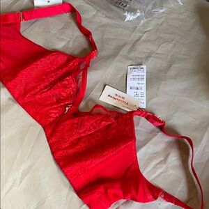 brand new Red Lace Bra
